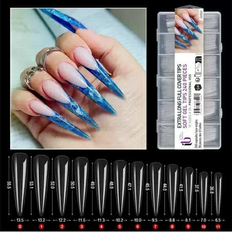 CAPSULES AMERICAINES STILETTO MEDIUM 552PC LADY'S SECRETS